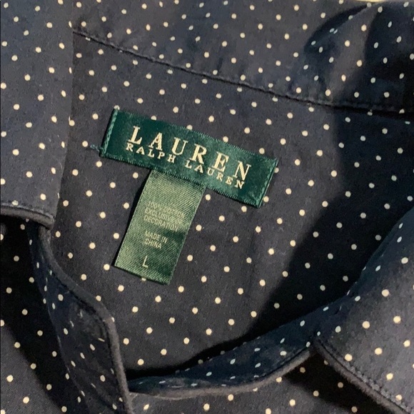 RL pajamas top. - Picture 2 of 3